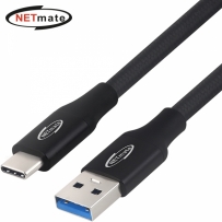 강원전자 넷메이트 NM-UAC302B USB3.1 Gen2 AM-CM 케이블 2m (블랙)