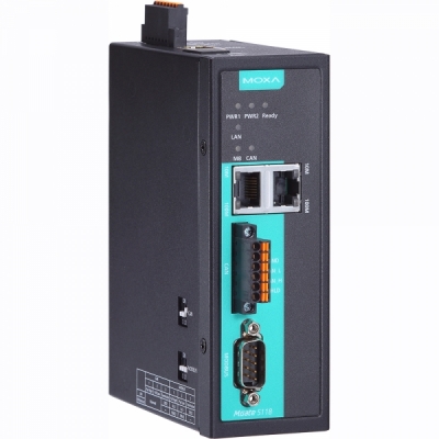 MOXA MGate 5118 SAE J1939 to Modbus, PROFINET, EtherNet/IP 산업용 게이트웨이