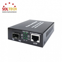 솔텍 SFC2000-HP POE 기가비트 이더넷 POE 광컨버터