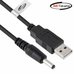 강원전자 넷메이트 NMC-UP141018B USB 전원 케이블 1m (3.5x1.4mm/18W/블랙)