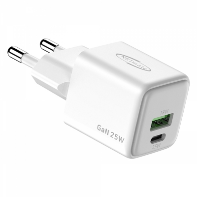 강원전자 넷메이트 NM-GN025W USB PD 25W GaN 초고속 멀티 충전기