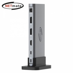 강원전자 넷메이트 NM-TCD04 USB 올인원 도킹 스테이션