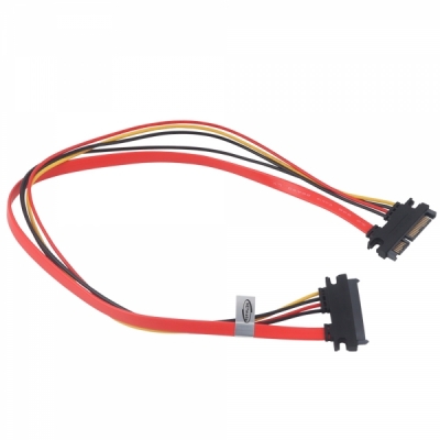 강원전자 넷메이트 SATA 22핀 연장 케이블 0.5m