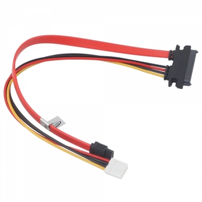 강원전자 넷메이트 SATA 22핀 / SATA + ITX 미니 4핀 케이블 0.3m