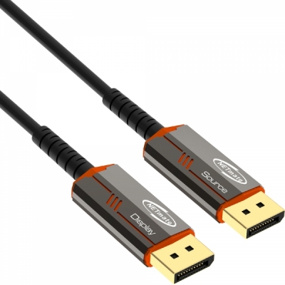 강원전자 넷메이트 DisplayPort 2.1 DP40 Hybrid AOC 케이블 70m