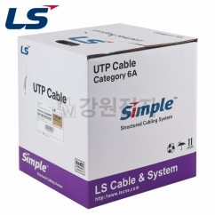 LS전선 CAT.6A Ultra Super Slim USS 케이블 300m (단선/화이트)