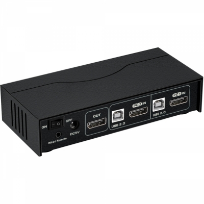 강원전자 넷메이트 4K 60Hz Displayport KVM 2:1 스위치(USB)