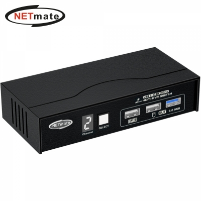 강원전자 넷메이트 8K 60Hz HDMI KVM 2:1 스위치(USB)