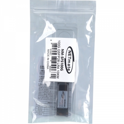 강원전자 넷메이트 NM-SFS100G 100G 싱글모드 QSFP28 LR4 광 모듈(10km)