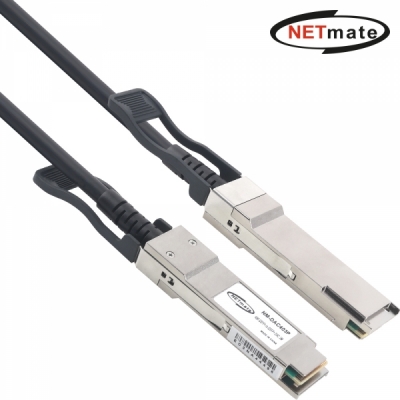 강원전자 넷메이트 40G QSFP+ DAC 광 모듈 케이블 3m