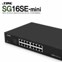 ipTIME(아이피타임) SG16SE-mini 16포트 기가비트 스위칭 허브