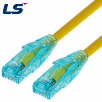 LS전선 CAT.6 UTP EZ 플러그 랜 케이블 30m (옐로우)