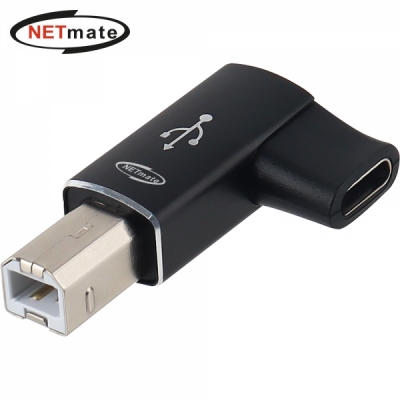 강원전자 넷메이트 USB2.0 BM/CF 왼쪽 꺾임 젠더