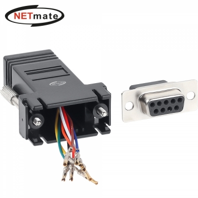 강원전자 넷메이트 DB9F / RJ-45 조합 커넥터