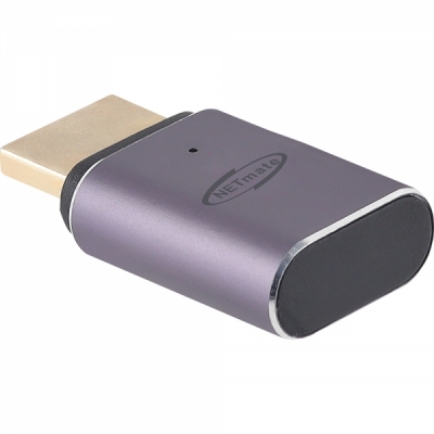 강원전자 넷메이트 HDMI 2.1 M/F 오른쪽 꺾임 젠더
