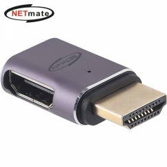 강원전자 넷메이트 HDMI 2.1 M/F 오른쪽 꺾임 젠더