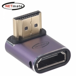 강원전자 넷메이트 HDMI 2.1 M/F 아래쪽 꺾임 젠더