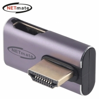 강원전자 넷메이트 HDMI 2.1 M/F 위쪽 꺾임 젠더