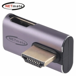 강원전자 넷메이트 HDMI 2.1 M/F 위쪽 꺾임 젠더