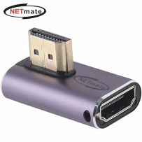강원전자 넷메이트 HDMI 2.1 M/F 왼쪽 꺾임 젠더