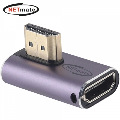 강원전자 넷메이트 NM-HG2107 HDMI 2.1 M/F 왼쪽 꺾임 젠더