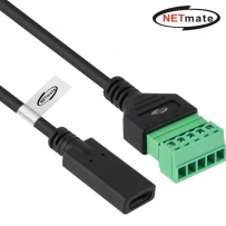 강원전자 넷메이트 NM-TG07 USB2.0 CF / 터미널 블록 케이블 1m