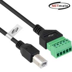 강원전자 넷메이트 USB2.0 BM / 터미널 블록 케이블 1m