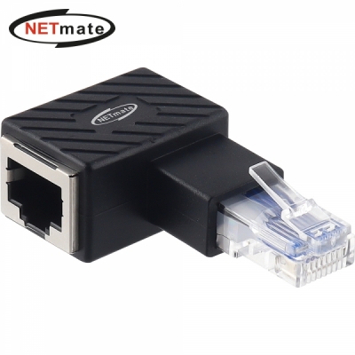 강원전자 넷메이트 RJ-45 오른쪽 꺾임 젠더