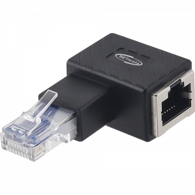 강원전자 넷메이트 RJ-45 왼쪽 꺾임 젠더