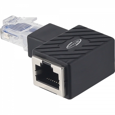 강원전자 넷메이트 RJ-45 왼쪽 꺾임 젠더
