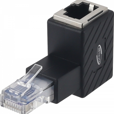 강원전자 넷메이트 RJ-45 위쪽 꺾임 젠더