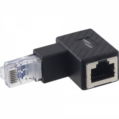 강원전자 넷메이트 NM-RG04 RJ-45 아래쪽 꺾임 젠더