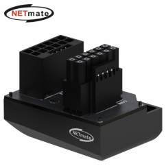 강원전자 넷메이트 450W 12VHPWR 변환 어댑터 (블랙/STD 180도) [EZDIY-FAB]