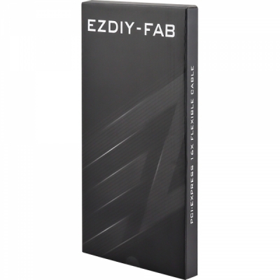 강원전자 넷메이트 PCI-E 4.0 라이저 케이블 200mm (블랙/일자형) [EZDIY-FAB]