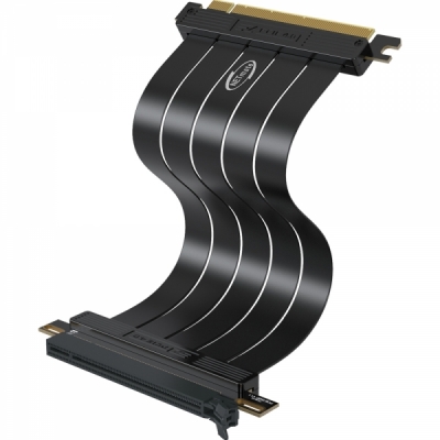 강원전자 넷메이트 PCI-E 4.0 라이저 케이블 200mm (블랙/일자형) [EZDIY-FAB]