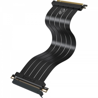 강원전자 넷메이트 PCI-E 4.0 라이저 케이블 300mm (블랙/일자형) [EZDIY-FAB]