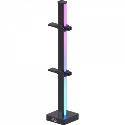 강원전자 넷메이트 NM-DPI153 ARGB 알루미늄 그래픽카드 스탠드형 지지대 (블랙)