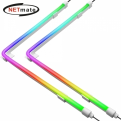 강원전자 넷메이트 ARGB NEON LED 스트립 라이트 400mm(2PACK) [EZDIY-FAB]