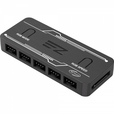 강원전자 넷메이트 ARGB 5포트 & PWM 5포트 팬허브 [EZDIY-FAB]