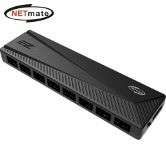 강원전자 넷메이트 ARGB 8포트 & PWM 8포트 팬허브 [EZDIY-FAB]