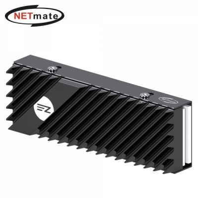 강원전자 넷메이트 M.2 SSD 알루미늄 방열판 (블랙) [EZDIY-FAB]