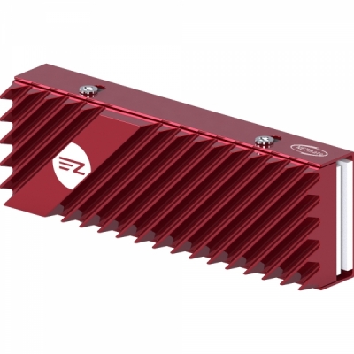 강원전자 넷메이트 M.2 SSD 알루미늄 방열판 (레드) [EZDIY-FAB]