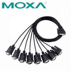 MOXA CBL-M68M9x8-100 8포트 시리얼카드 케이블 1m