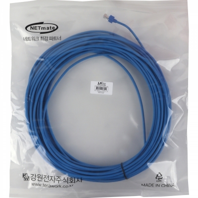LS전선 CAT.5E UTP 랜 케이블 30m (블루)