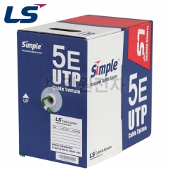 LS전선 CAT.5E UTP 케이블 300m (단선/그린) LS CAT.5E UTP 300m(Green)