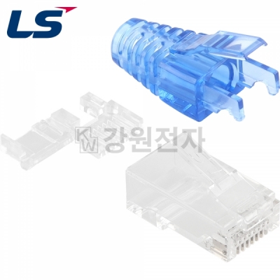 LS전선 LS-MP-UC6-RJ45-28AWG CAT.6 UTP 단선 RJ-45 플러그(100개)