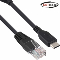 강원전자 넷메이트 NM-UCR232 USB2.0 C타입 RS232(RJ-45) 시리얼 컨버터