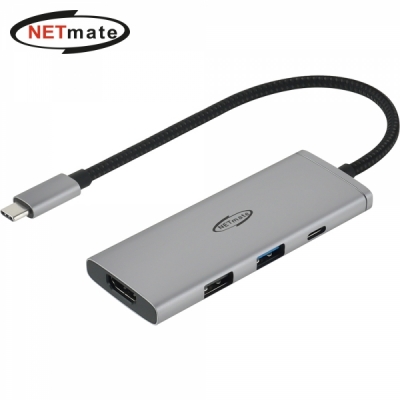 강원전자 넷메이트 USB Type C 5 in 1 멀티 허브