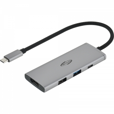 강원전자 넷메이트 USB Type C 5 in 1 멀티 허브