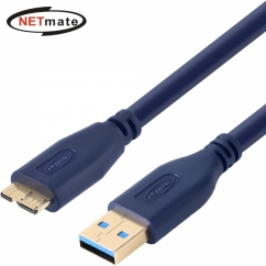 강원전자 넷메이트 USB3.0 AM-MicroB 케이블 0.5m